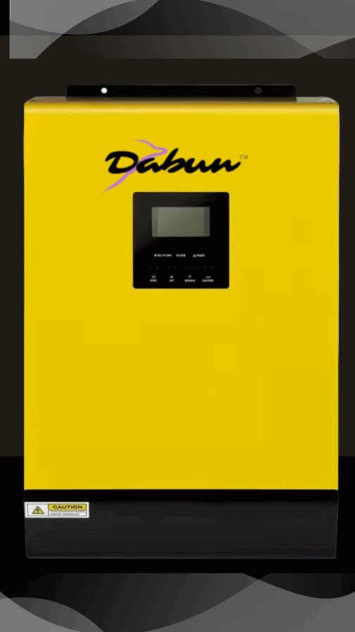 DABUN Dexter Series - 5 kW / 48V 1PH Offgrid with batteryless capability
