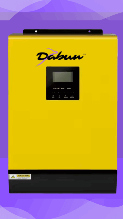 DABUN Dexter Series - 4 kW / 24V 1PH Offgrid with batteryless capability