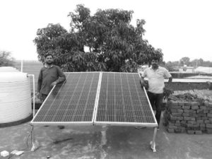 2 kVA Solar Set Installed
